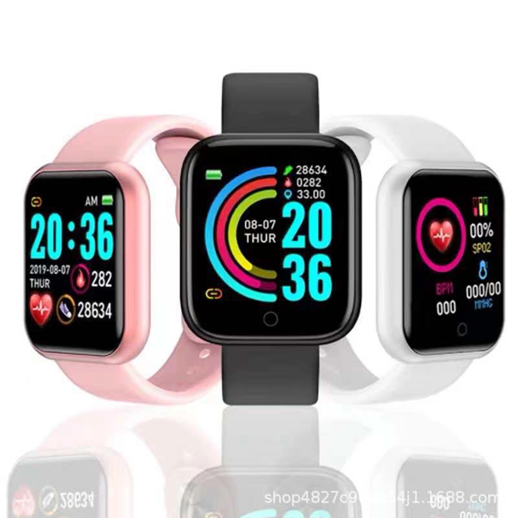 Y68 Smart Heart Rate Monitor Blood Pressure Bracelet 7