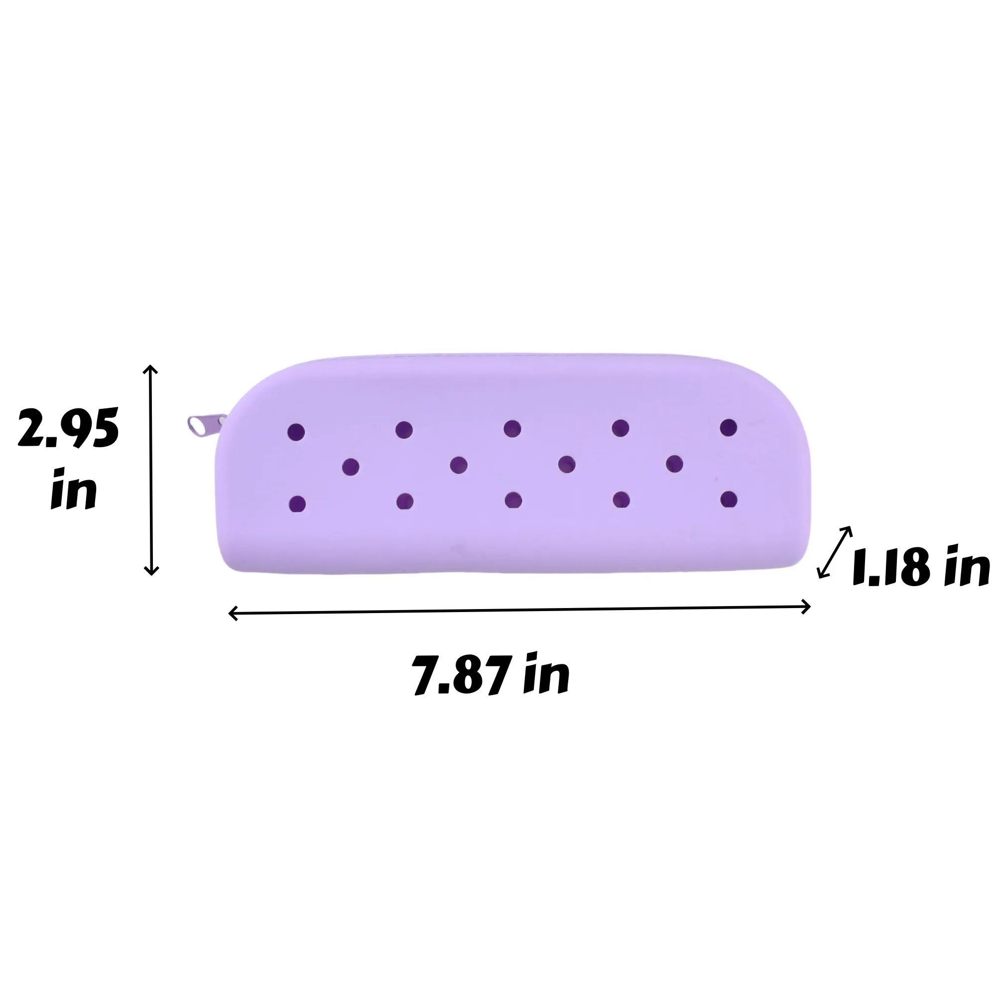 Silicone Mesh Pencil Pouch & Travel Makeup Brush Bag 2