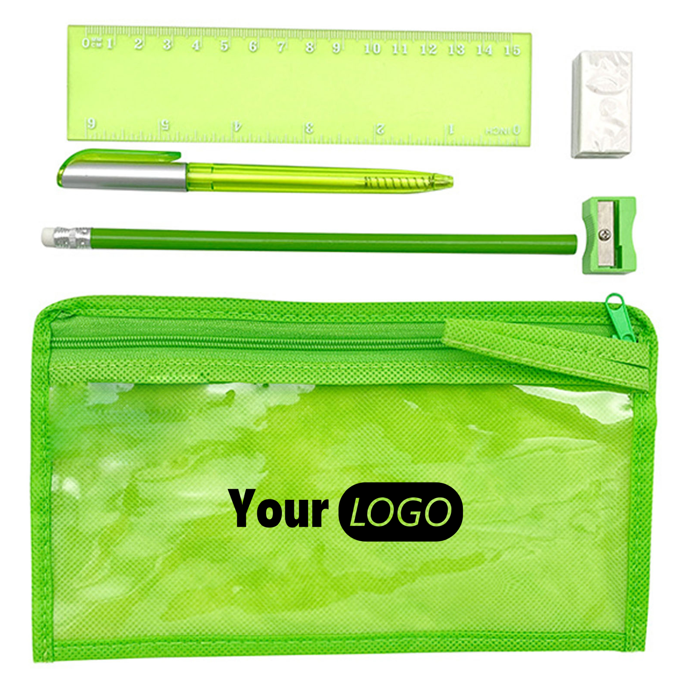 Tpr Compact Pencil Case With Complete Writing Set 1