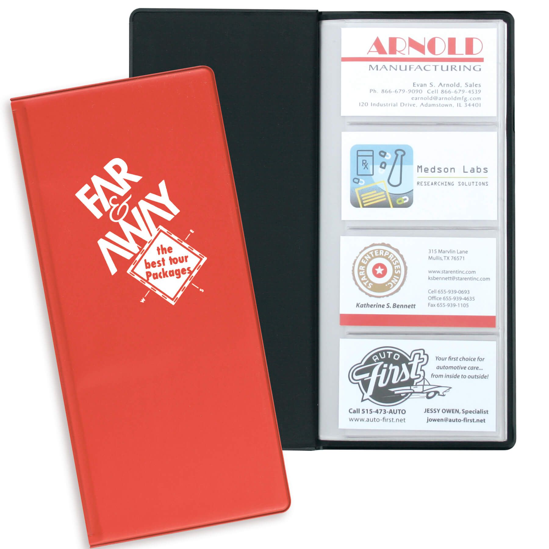 Business Card Holder - 96 Cards 12