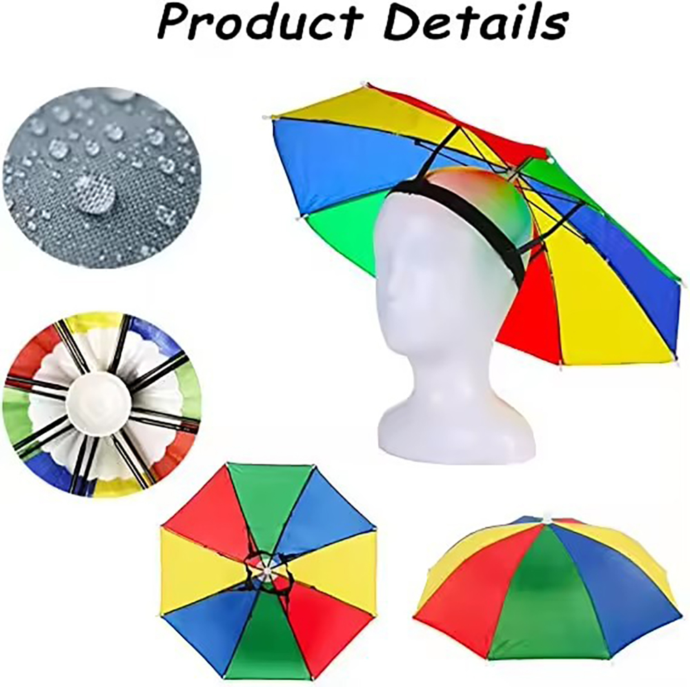 Umbrella hat made of high-quality cloth 2