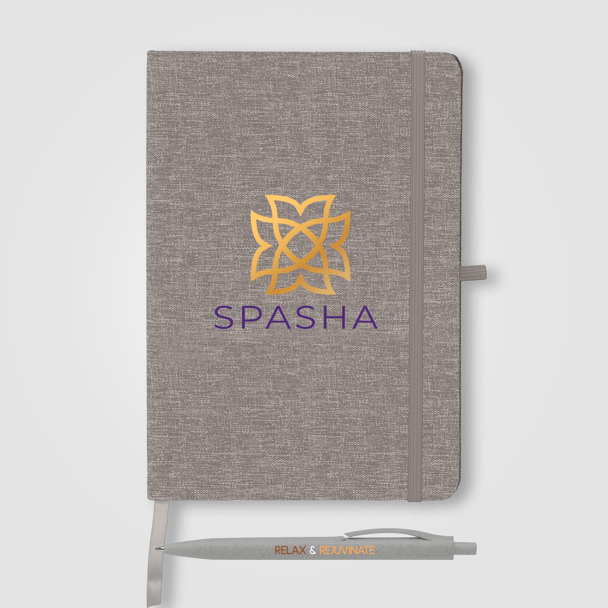 Melville RPET Notebook & Zen Pen Gift Set 5