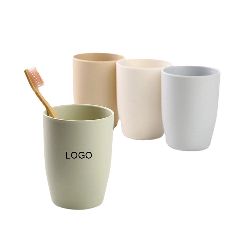 13oz Wheat Straw Mouthwash Cup – Lightweight & Durable 2