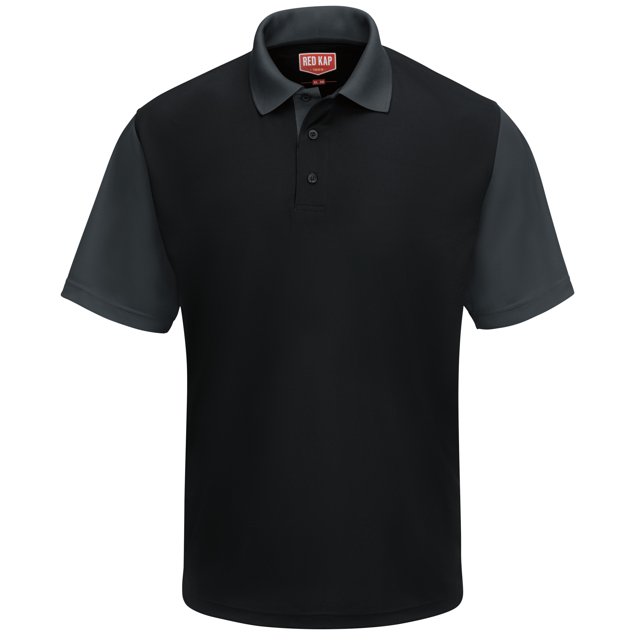 Red Kap® Men's Short Sleeve Performance Knit® Color-Block Polo 3