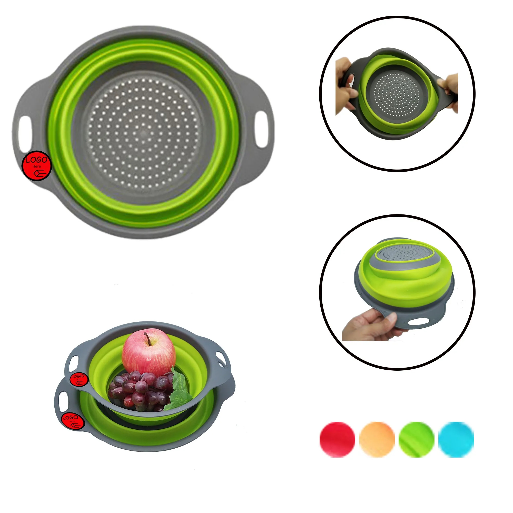 Plastic Collapsible Sink Strainer Basket 2