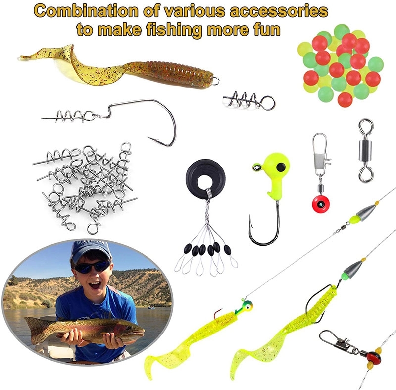 188Pcs Fishing Accessories Kit 3