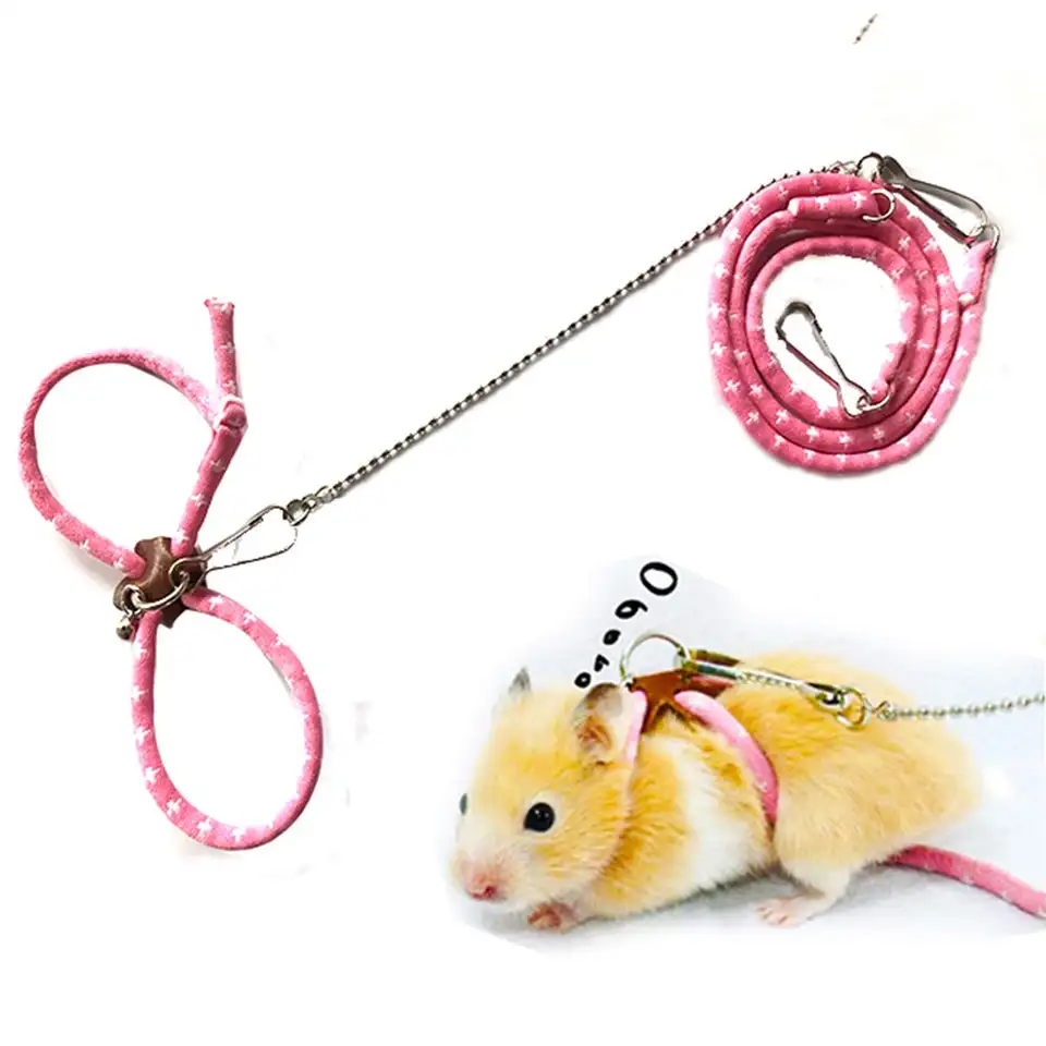 Adjustable Pet Hamster Leash 2