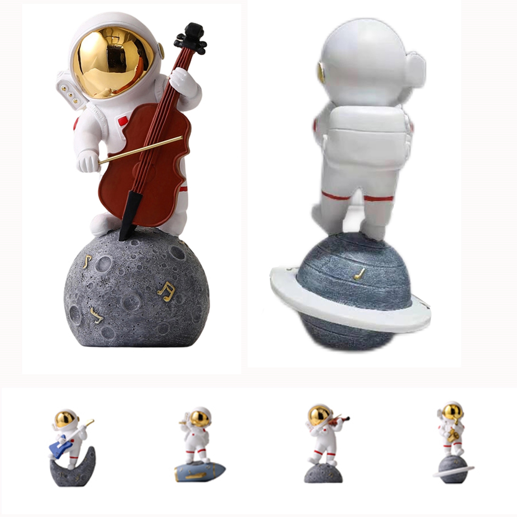 Astronaut Statue Ornament 2