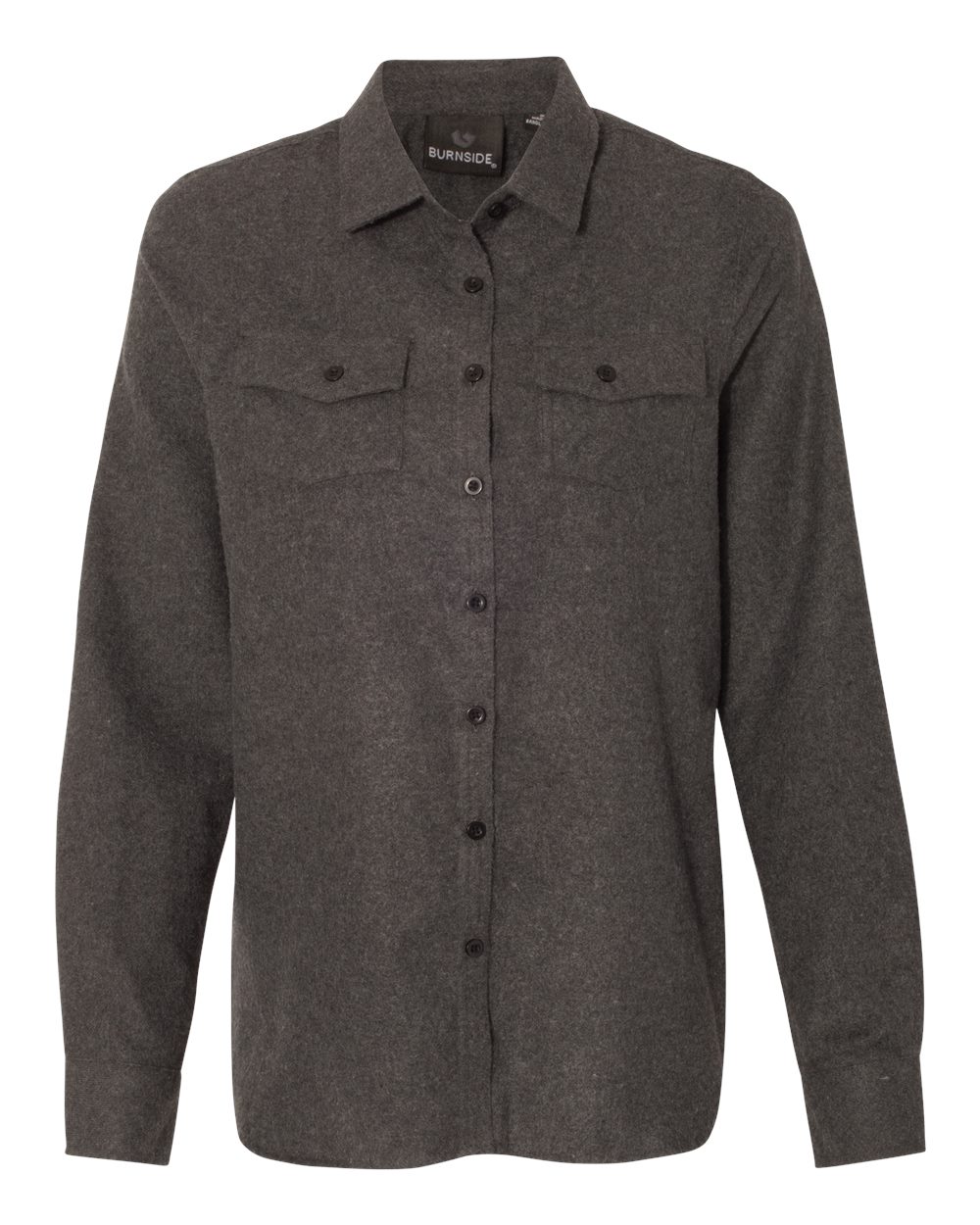 Women's Solid Flannel Shirt - 5200 10