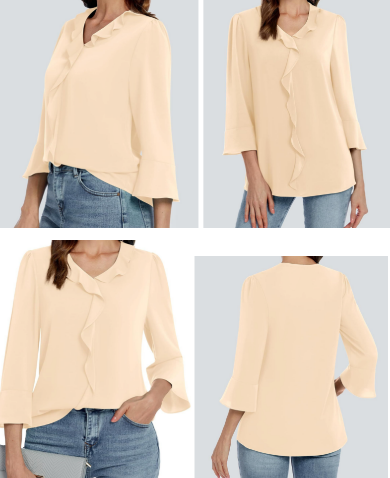 Womens Dressy Casual Blouse 6