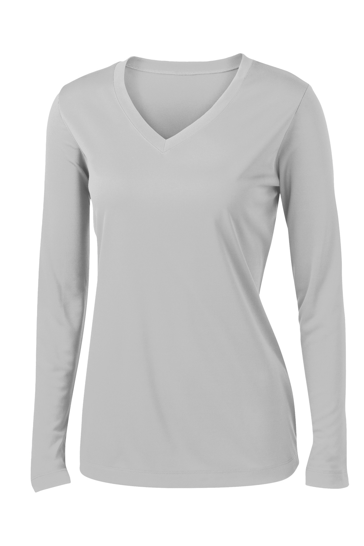 Sport-Tek Women's Long Sleeve PosiCharge Competitor V-Neck Tee. LST353LS 58