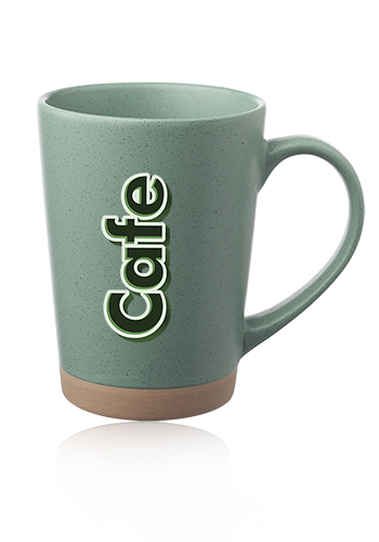 16 oz. Nebula Speckled Clay Coffee Mugs 7