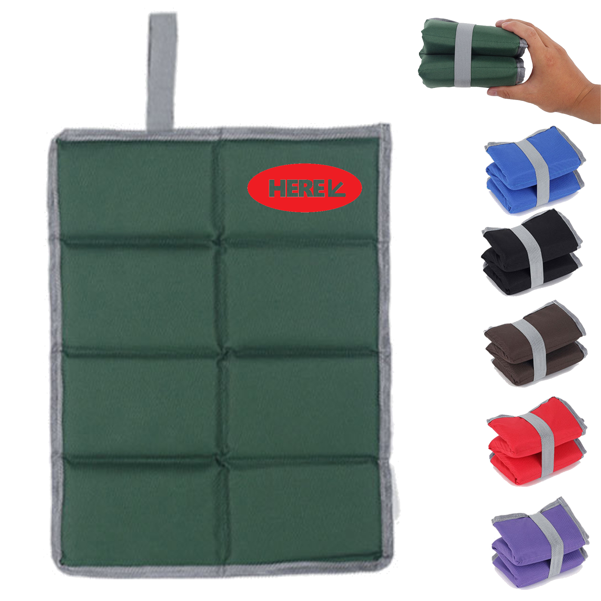 Full Color Folding Moisture Proof Seat Cushion MOQ 50 4