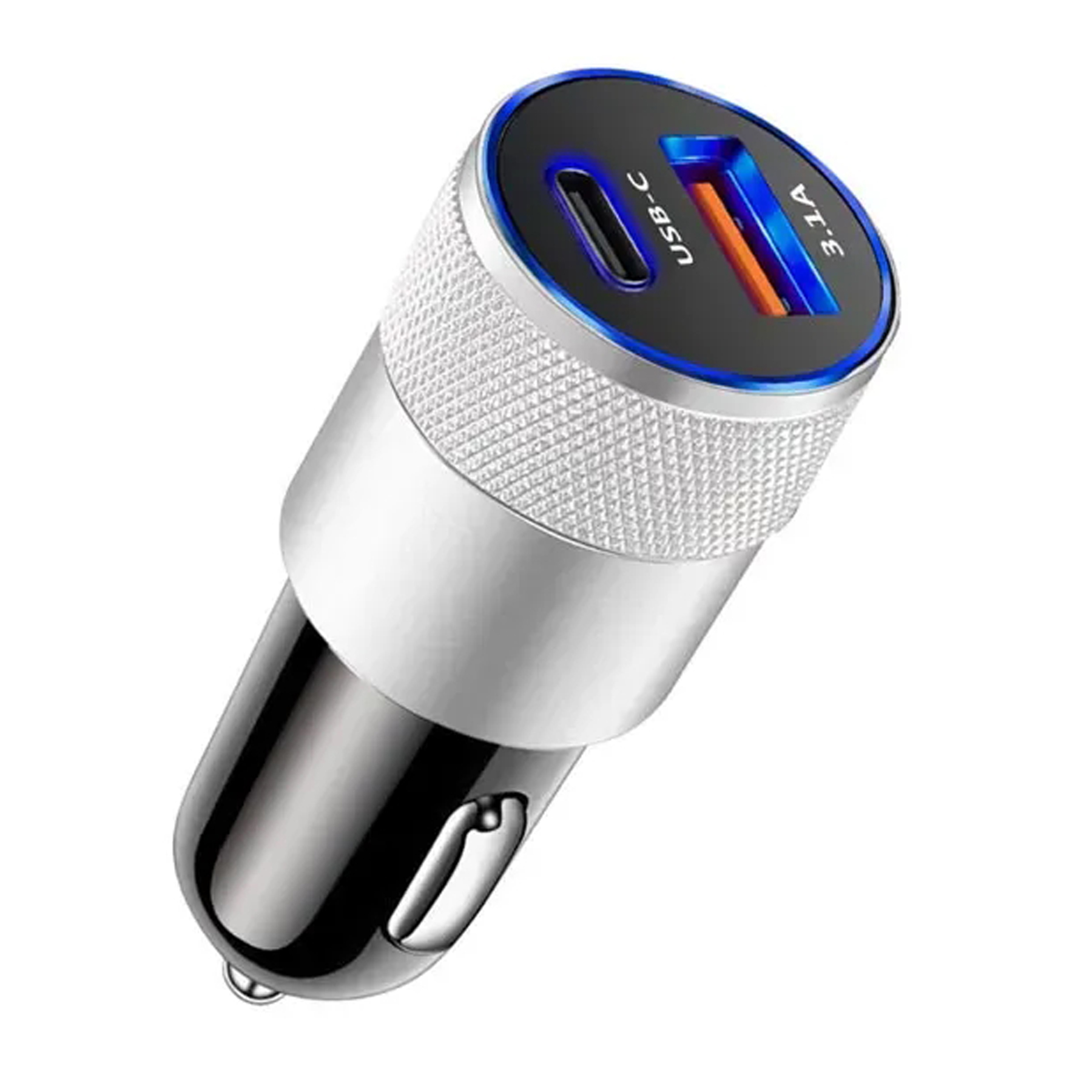 38W USB-C Car Charger with Power Delivery and Quick Charge 3.0 5