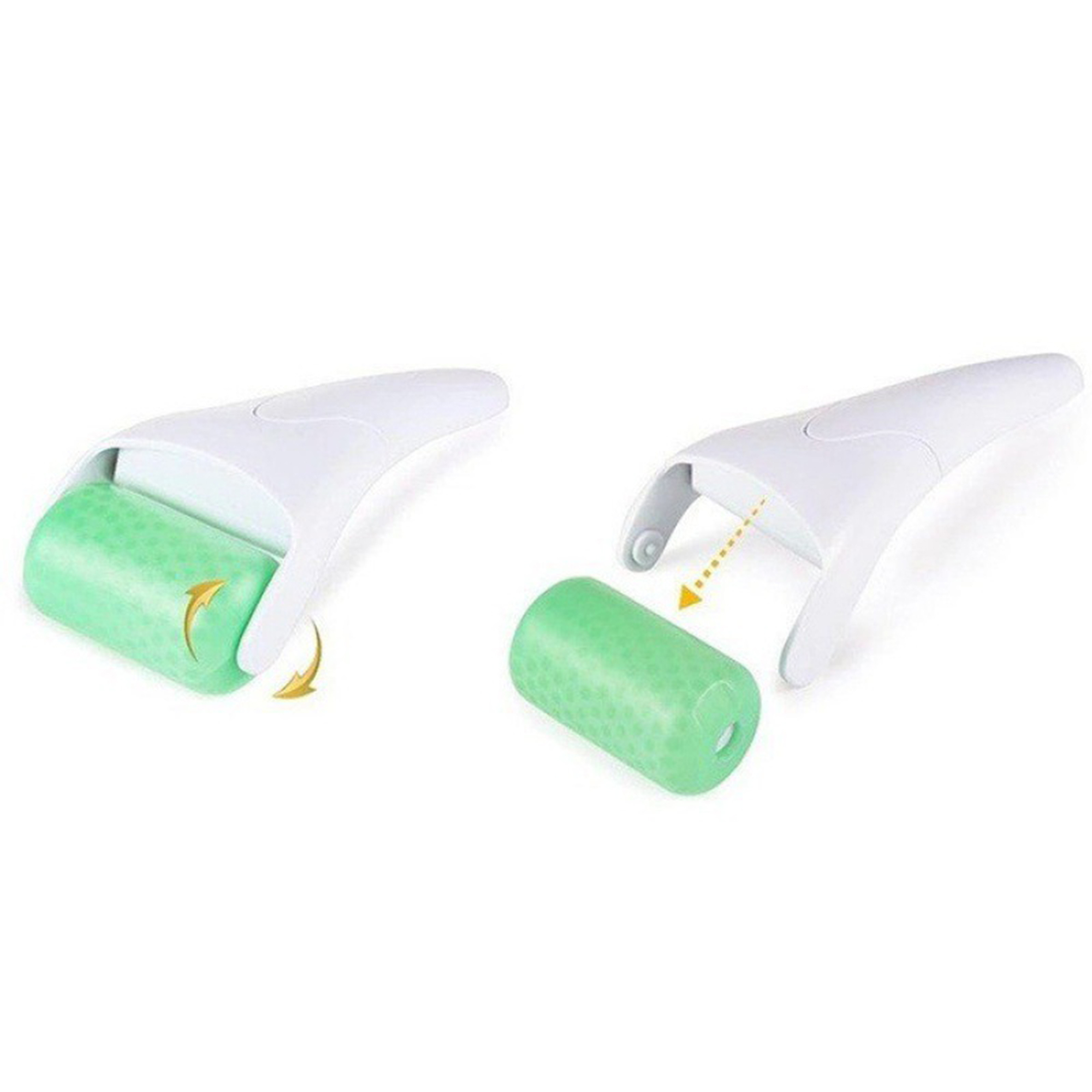 Facial Massage Ice Roller With Plastic Handle 7