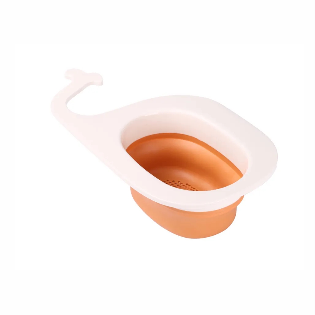 Whale Foldable Drain Basket Food Residue Filter Net 2