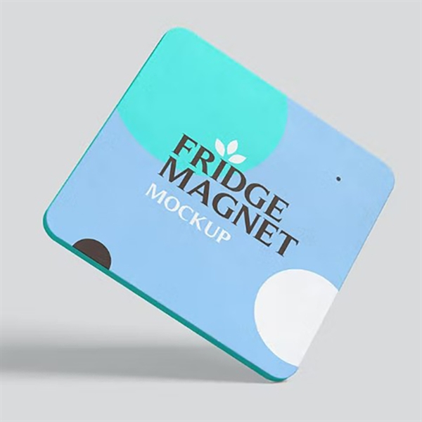 PVC Custom Flat Soft Magnet - 2D One Sided Design