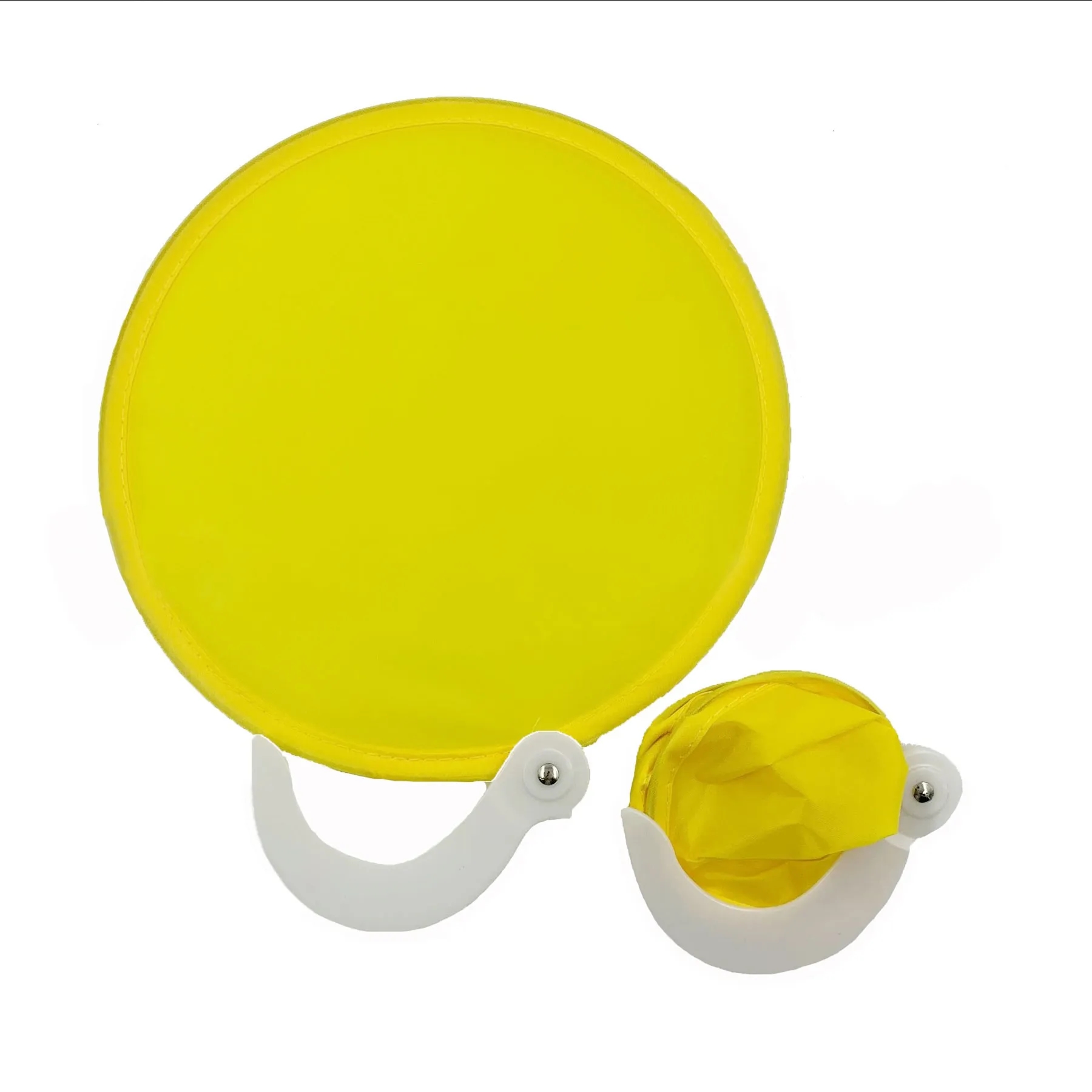 Round Folding Nylon Handle Fan 2