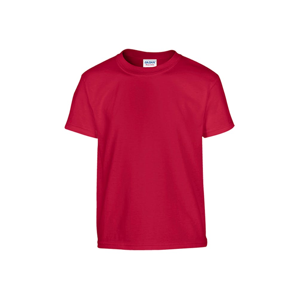 Gildan Youth T-Shirts Red Small 2
