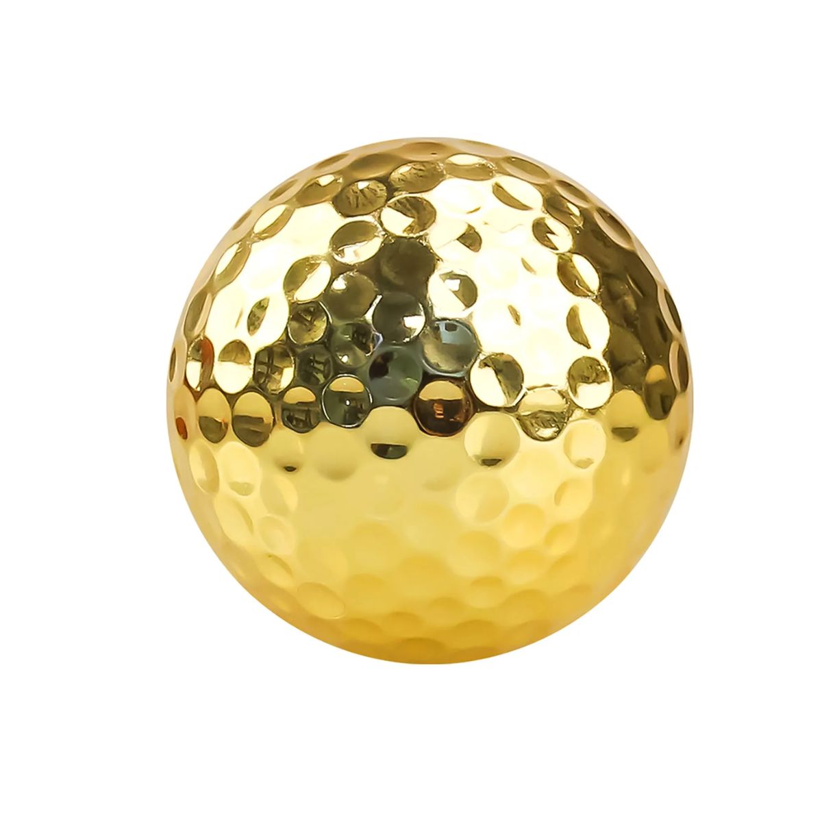High-Quality Gild Metal Golf Ball for Display 1