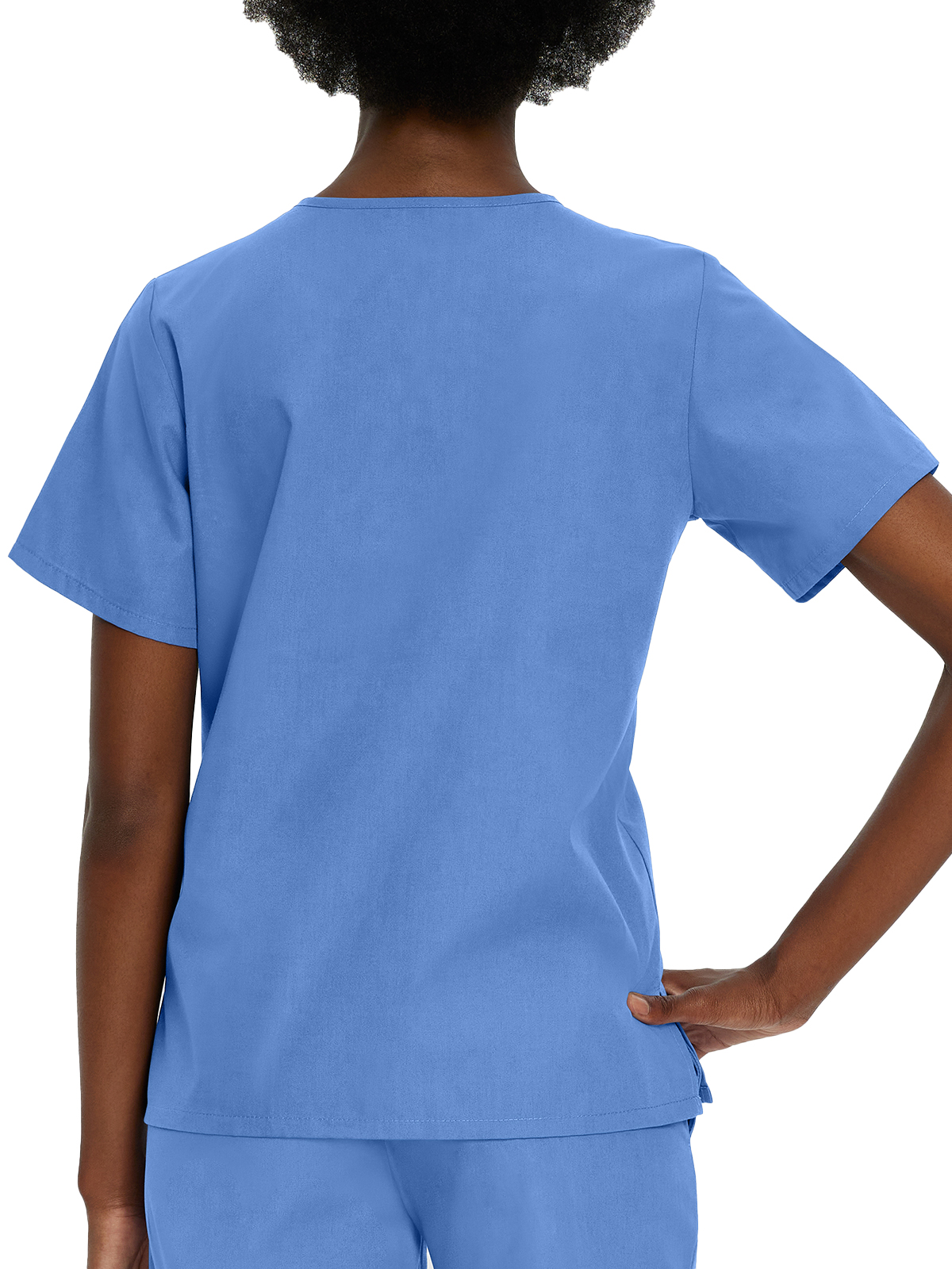 Landau - Essentials - Women's Four-Pocket Durable V-Neck Top 31