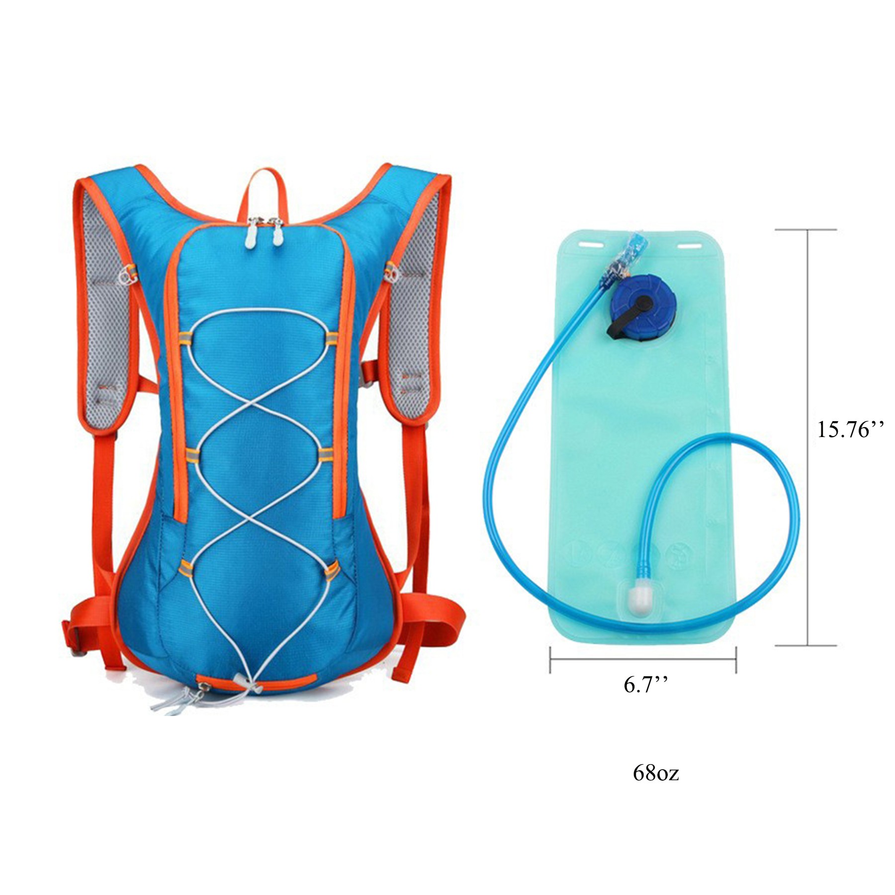 Hydration Backpack With 2L Water Bladder 1