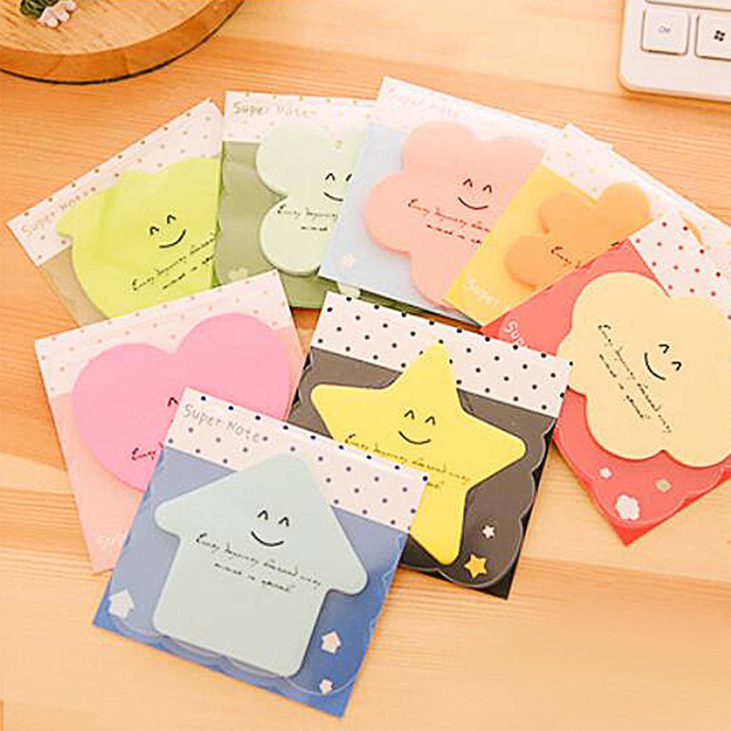 Cute Cartoon Candy Colors Sticky Notes 6