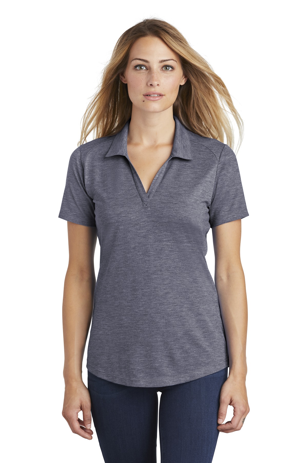 Sport-Tek® Women's PosiCharge Tri-Blend Wicking Polo 13