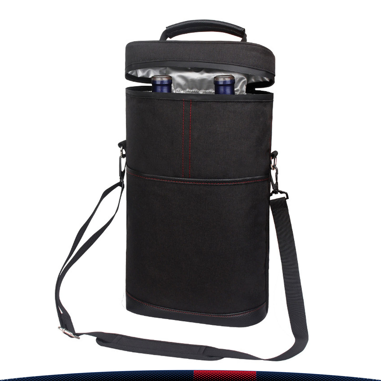 Nivaro Two Bottle Wine Cooler Bag 3