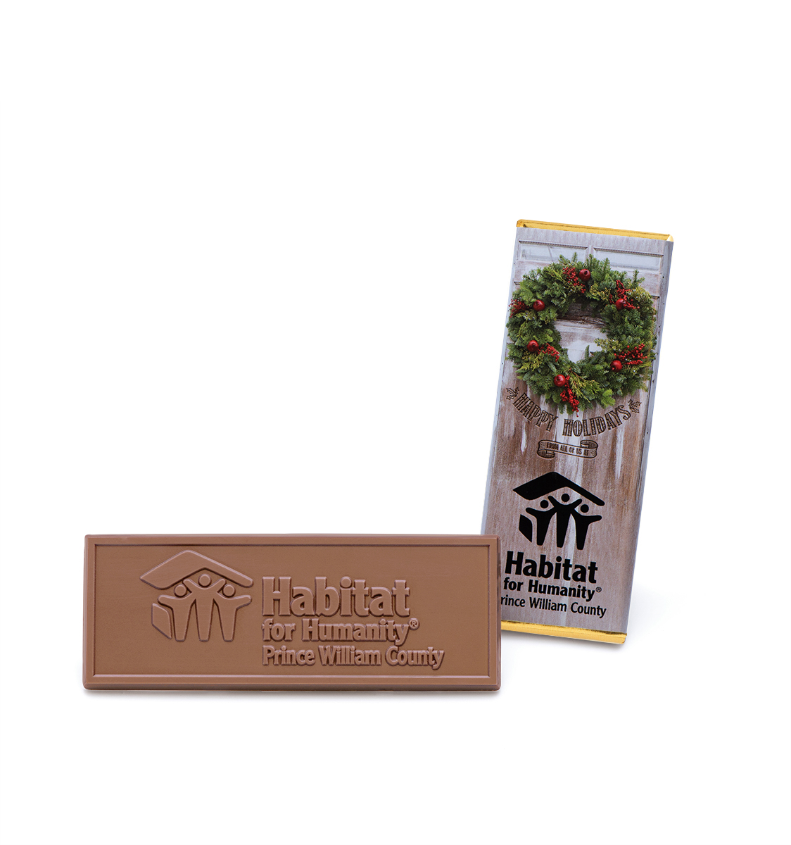 2"x 5" Brand Impact Custom Chocolate Wrapper Bar 2