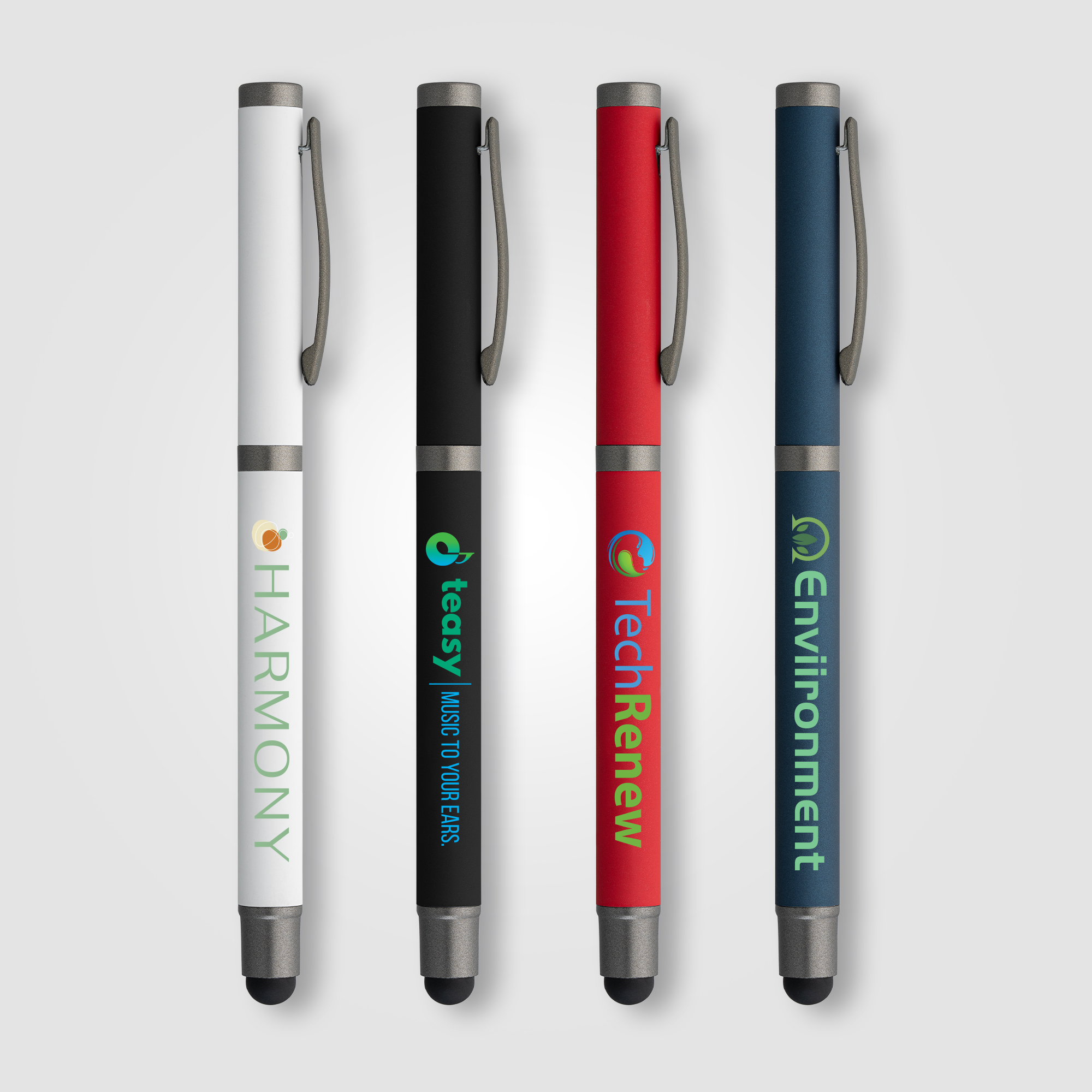 Bowie Recycled Aluminum Stylus Gel Pen 13