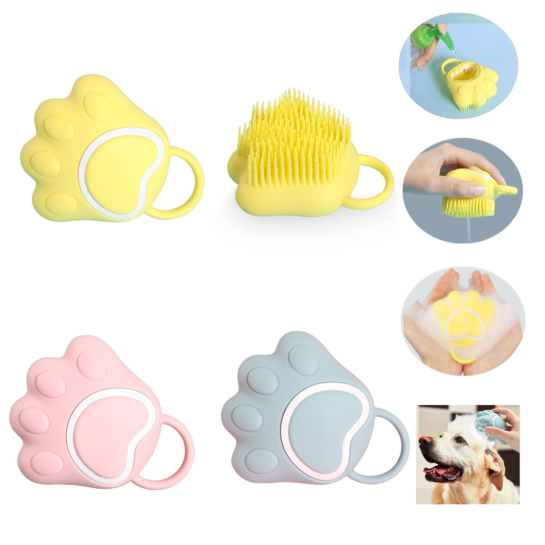 Pet Bathing Brush 3