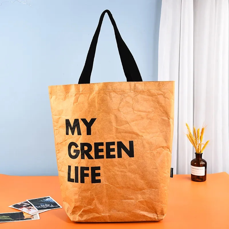 Washable DuPont Tyvek Tote Bag 4