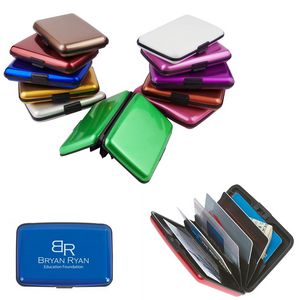 Sleek Aluminum Credit Card Case With Snap Closure 11