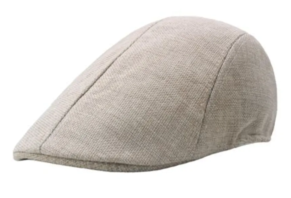 5 Pack Flax Vintage Cotton Linen Beret 6