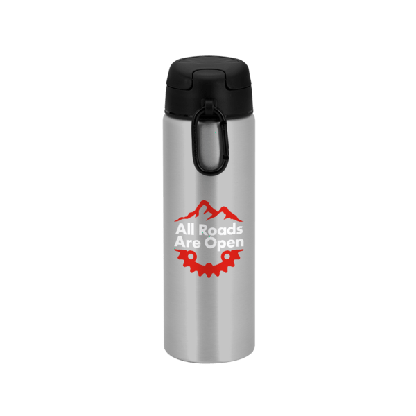 FastFlow Recycled Aluminum Bottle with Flip Lid, custom water bottle with logo imprint 15