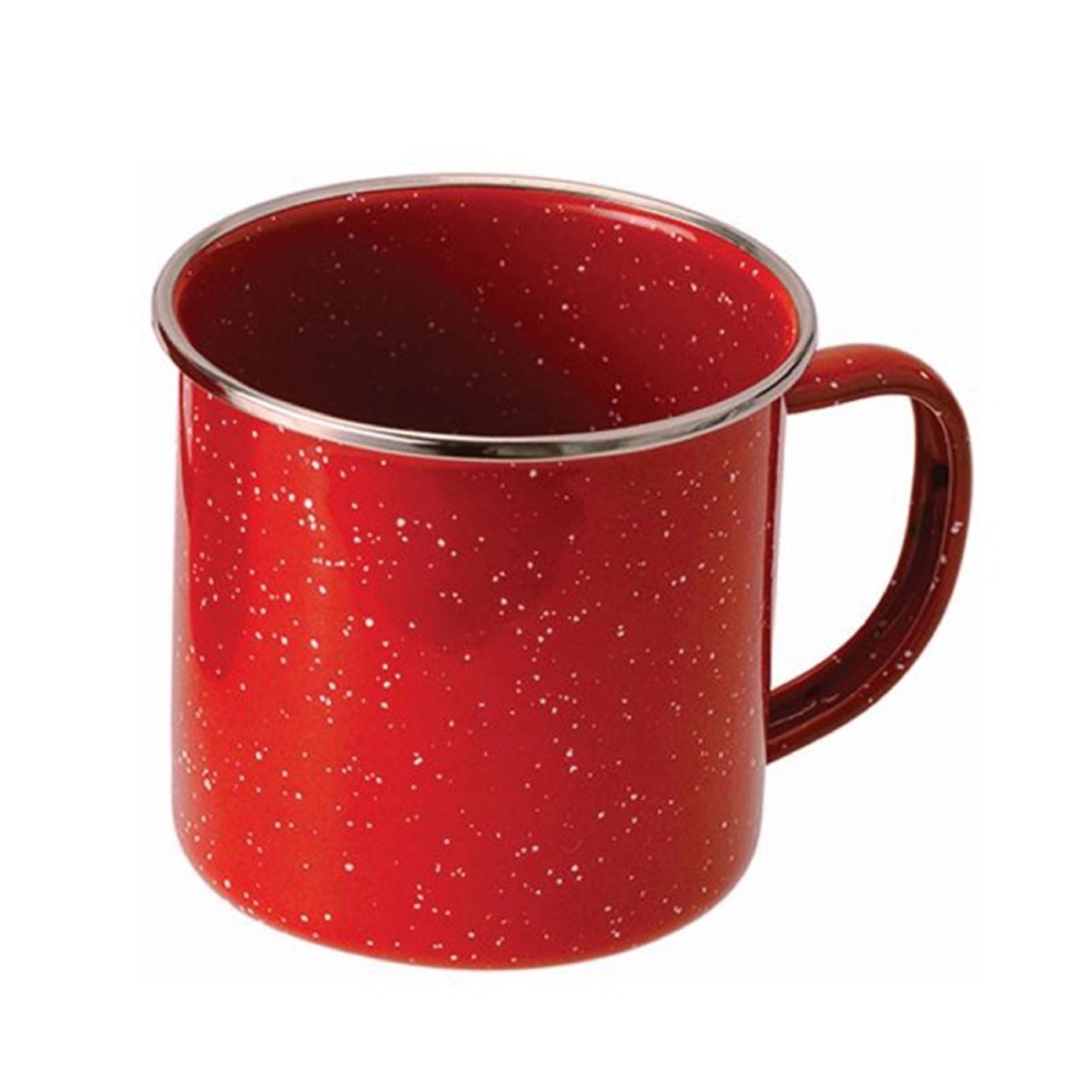 12 OZ Stainless Steel Rim Enamel Cup with Handle 3