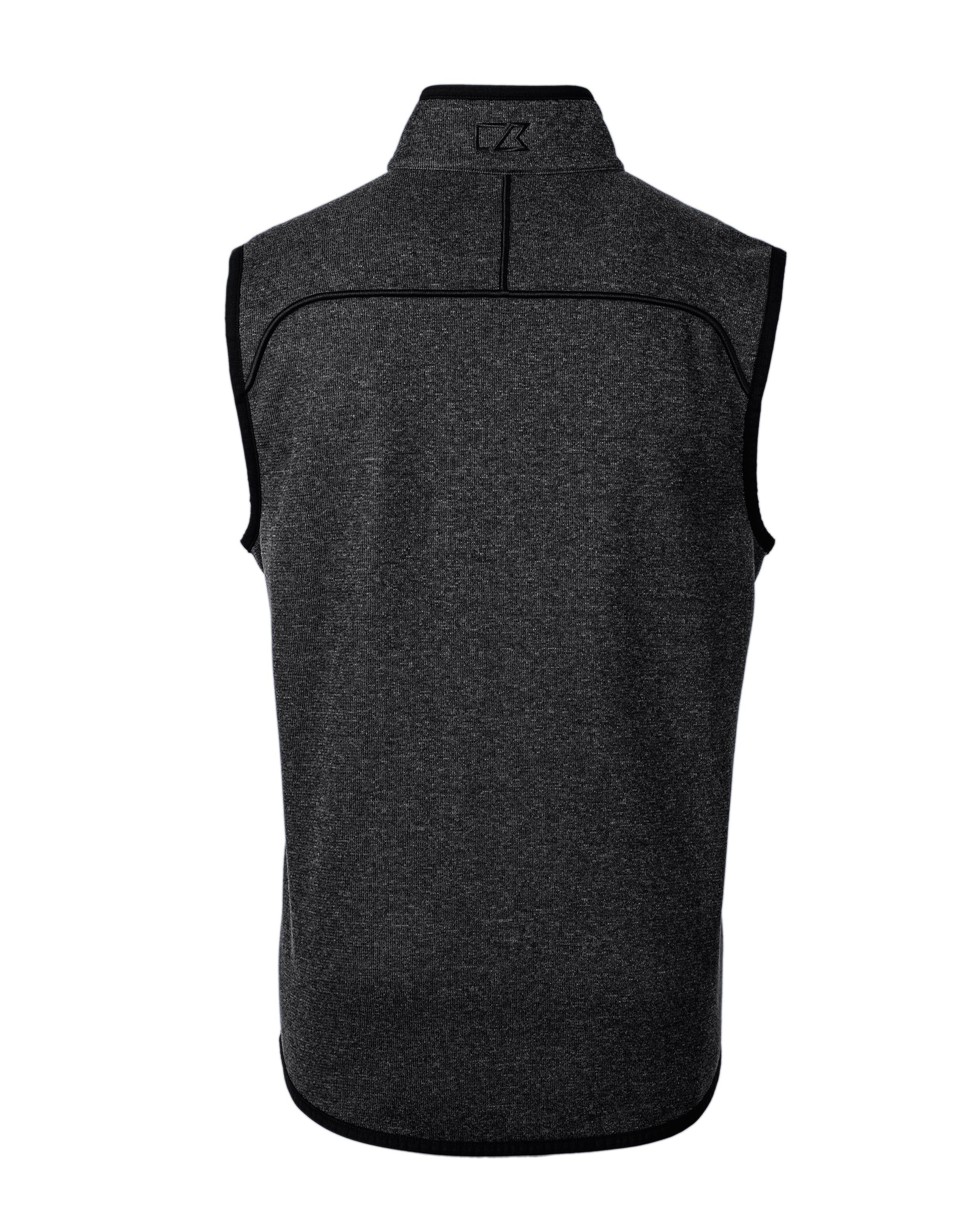 Mainsail Sweater-Knit Mens Big and Tall Full Zip Vest Big & Tall
