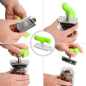 Adjustable Spiral Bottle And Jar Opener With Solid Plastic Handle 6