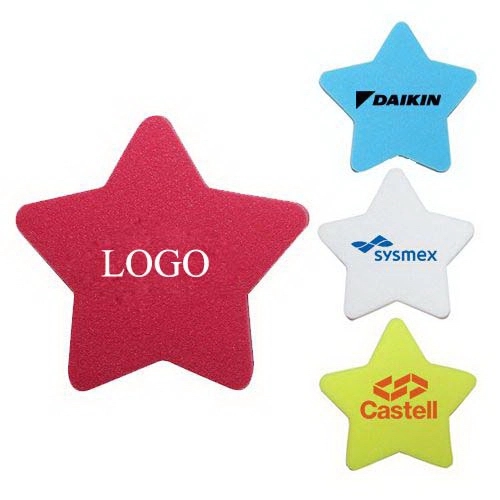 Star Shaped Die Cut Eraser 3