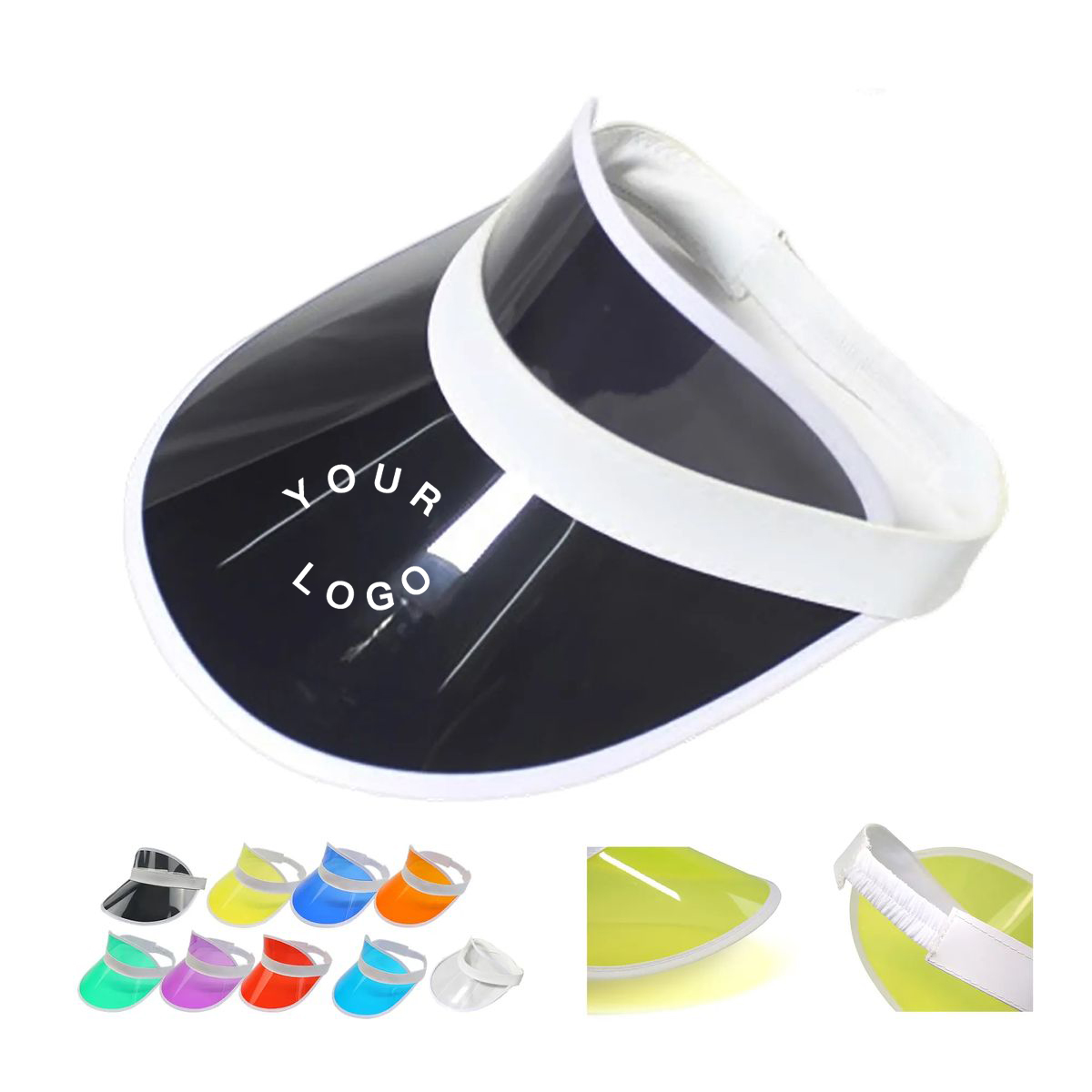 Durable Plastic Visor Cap for Summer Sports 10