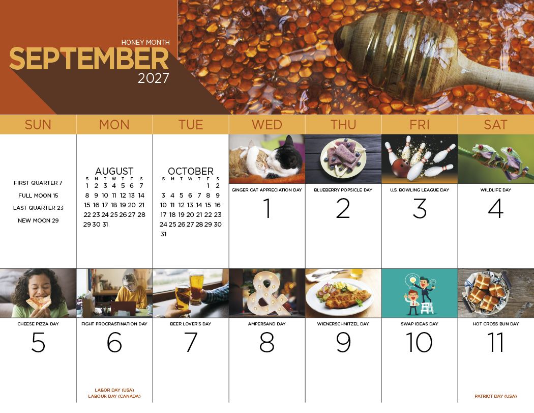 Good Value™ National Day - Stapled Calendar 51