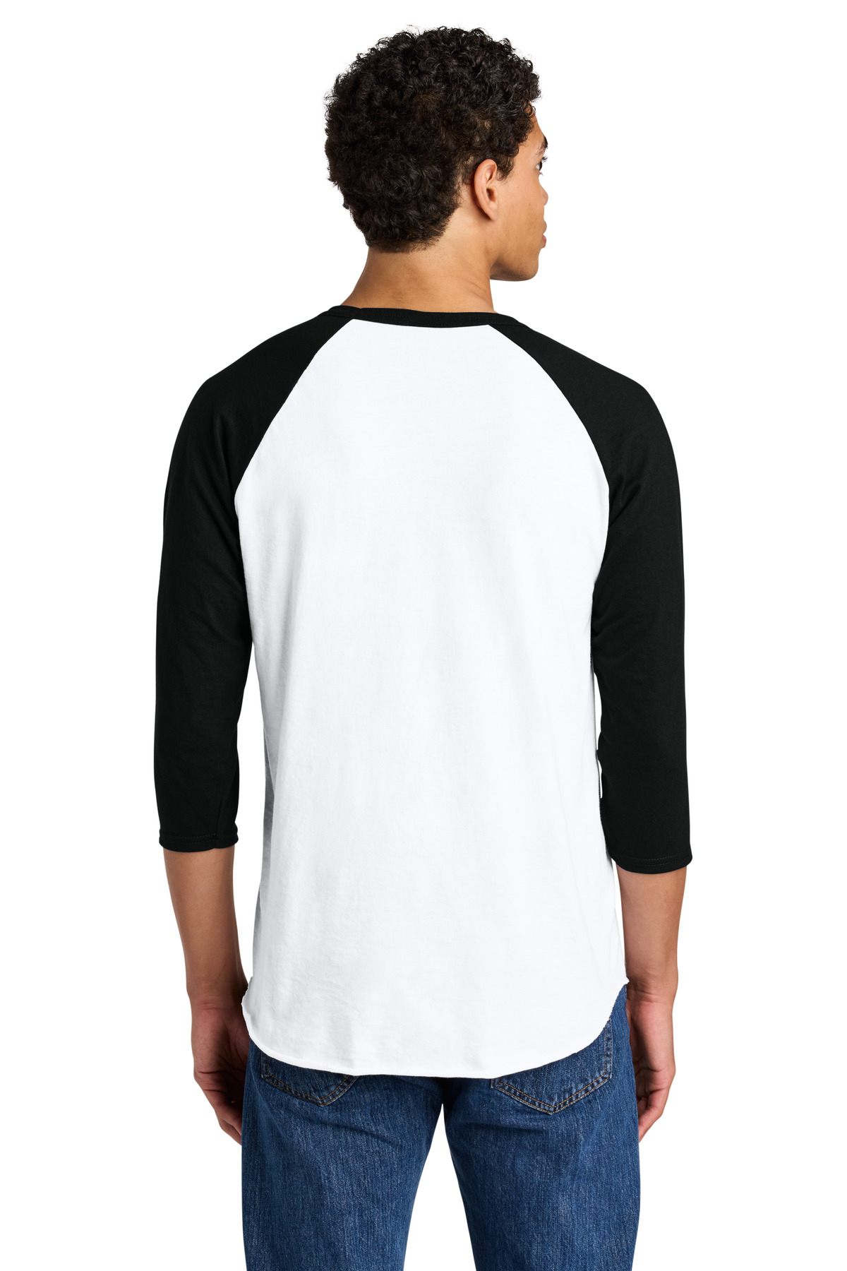 Jerzees Unisex Premium Blend Combed Ring Spun 3/4-Sleeve Raglan 560R 80
