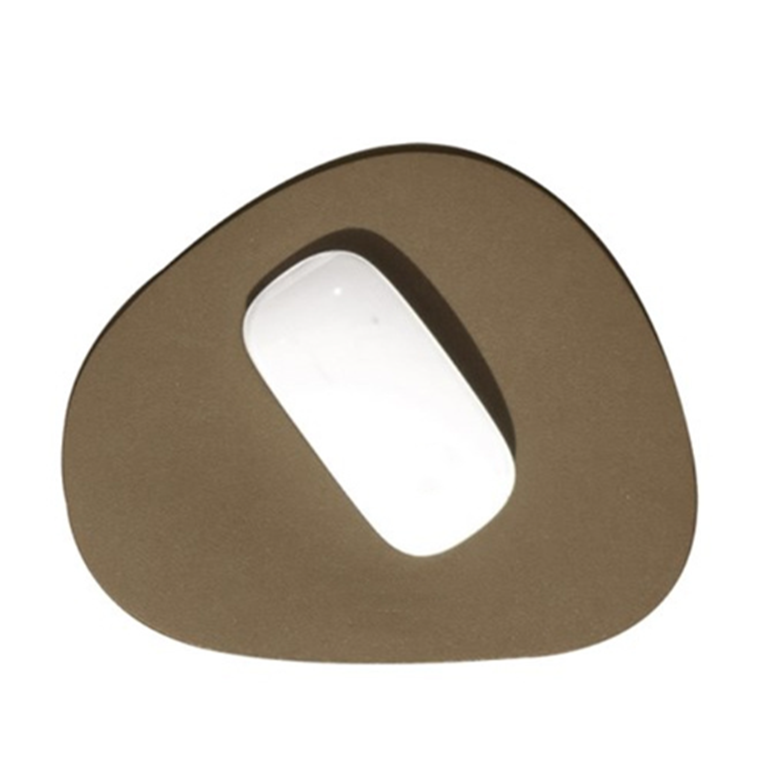 Non-Slip Irregular Leather Gaming Mouse Pad 4