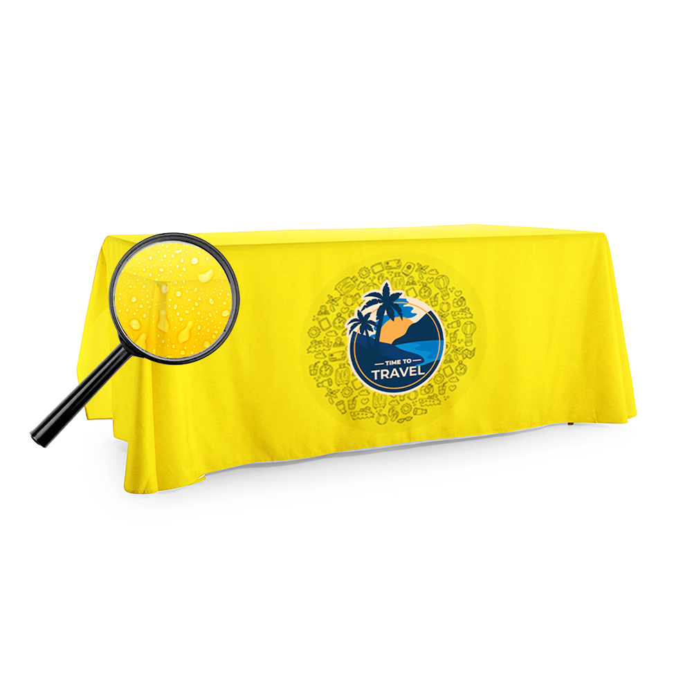 6' Monza™ Water Resistant Tablecloth, Dye Sublimation Print 2