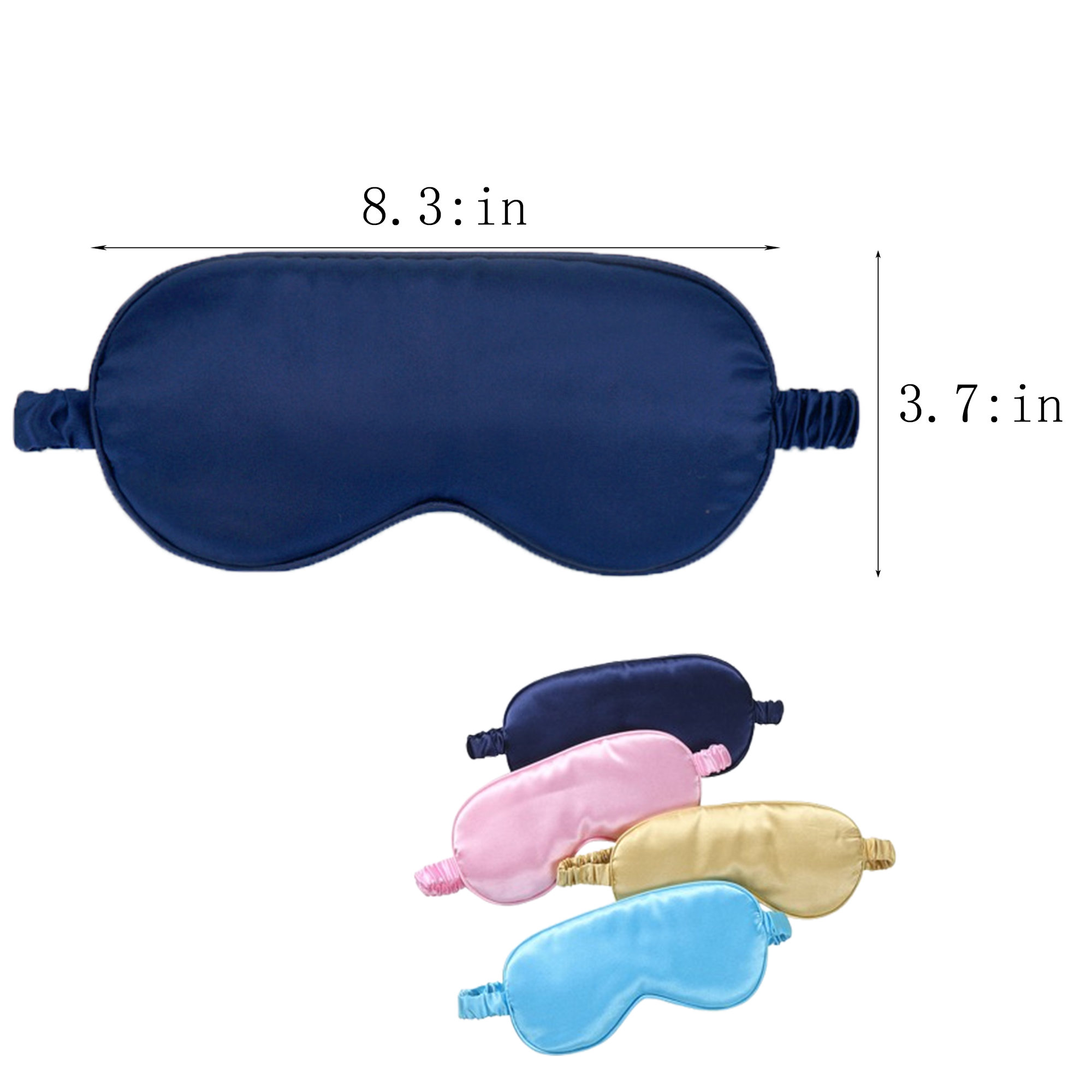 Soft Imitation Silk Eye Mask 3