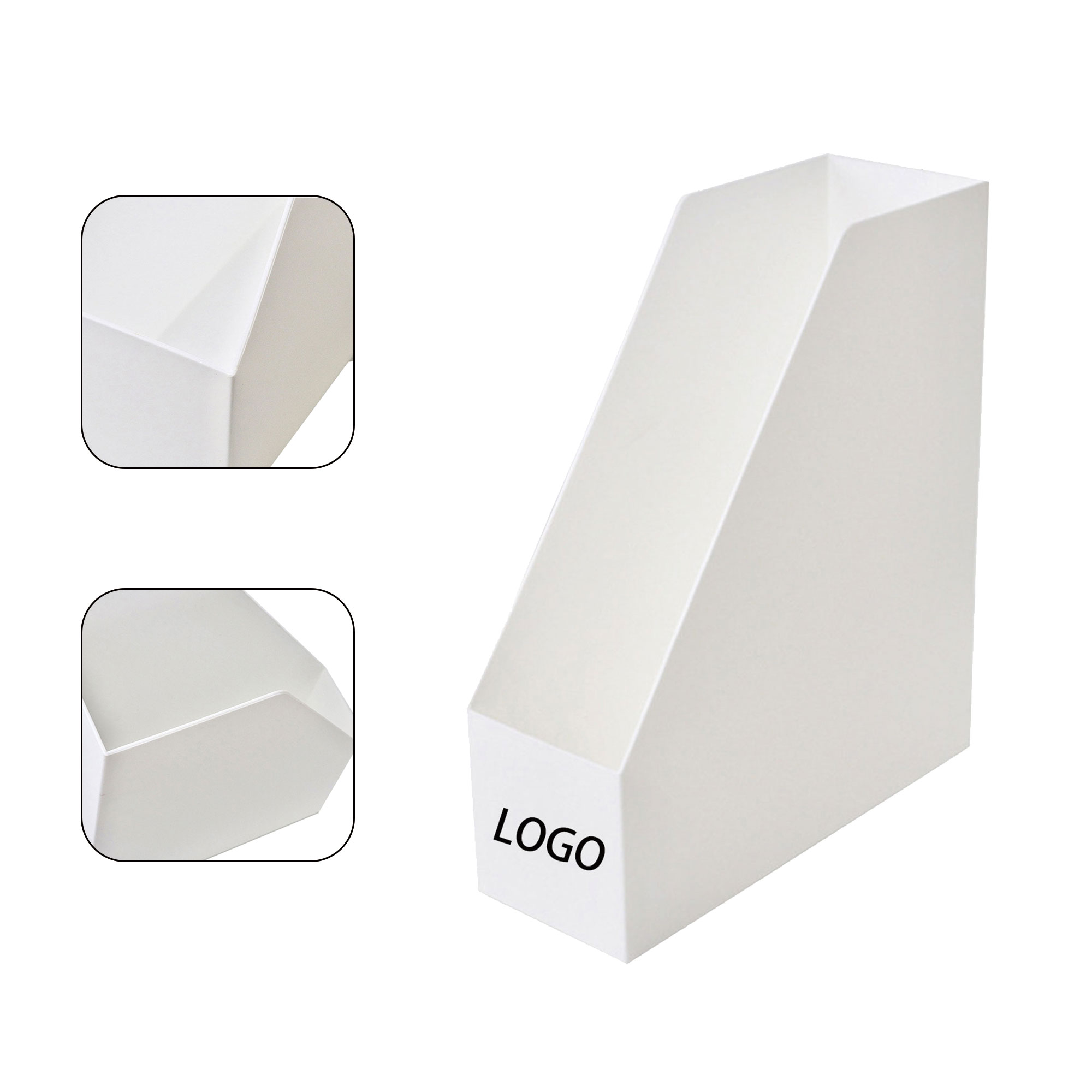 PP Material Upright Desktop Book Organizer 1