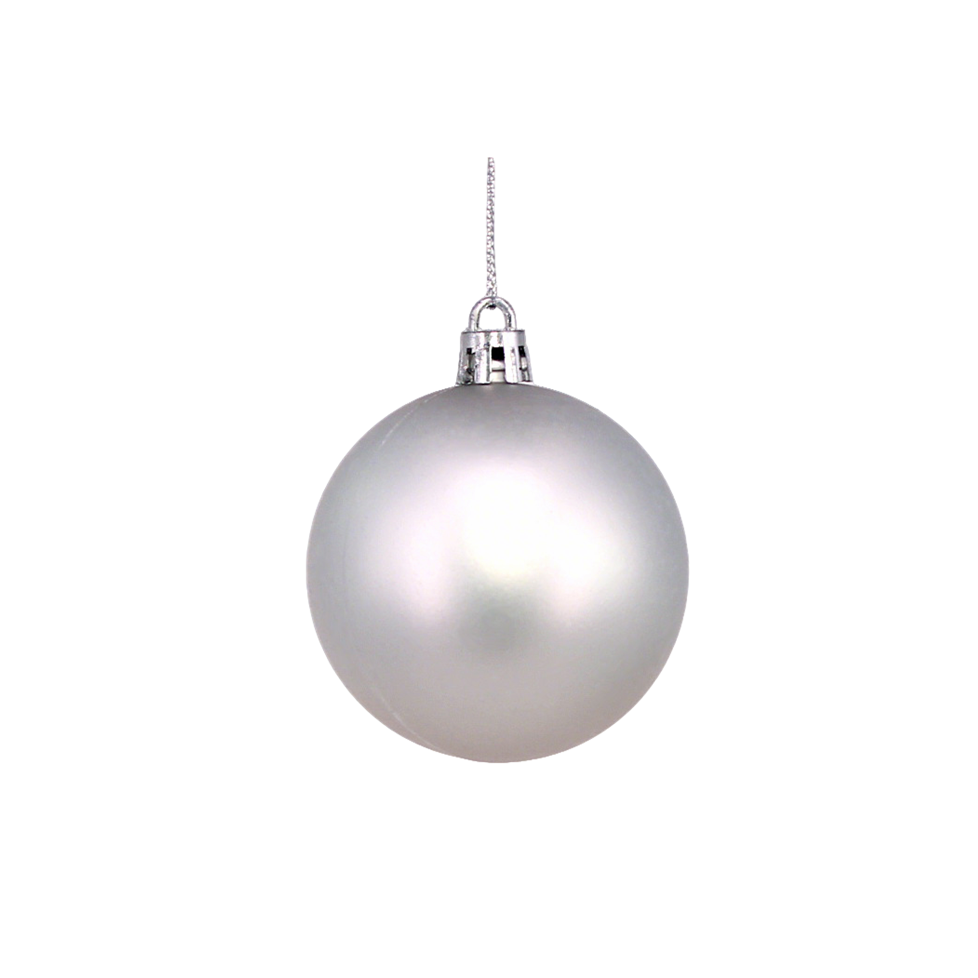 Plastic Ornament Ball With Aluminum Plate 3.2" Diameter 30