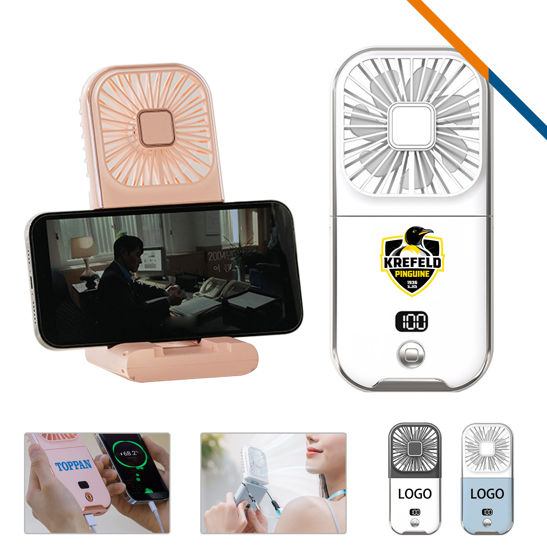 Bree 3in1 Handheld Fan 4