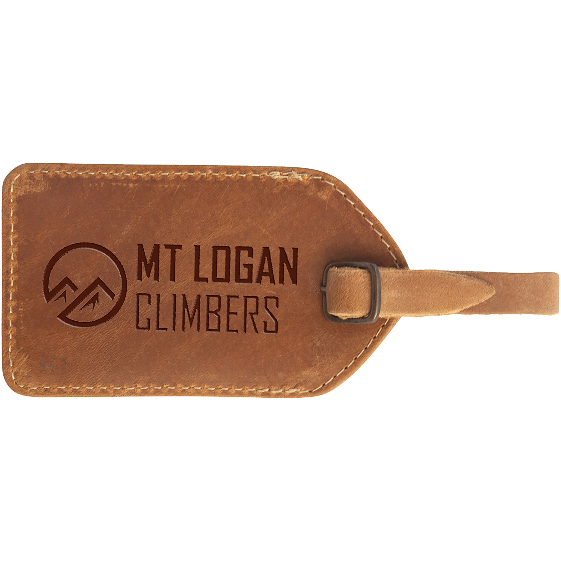 Barranca Canyon Leather Luggage Tag 4